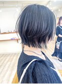 【morio成増 セリザワ】ミディアムウルフ インナーカラー