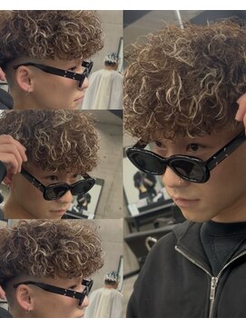 イーラ(era) スペインカール　ツイストスパイラル眉カットメンズパーマ