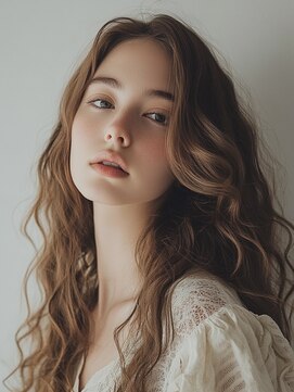 シカタ シーカ 鎌倉(CICATA/ShIKA.) 小顔ロング#髪質改善#白髪ぼかし#鎌倉#40代#グレージュ