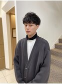 ツーブロックナチュラルマッシュパーマ