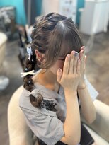リエラ 新宿(RIERA)&nbsp;編み込みツインテール