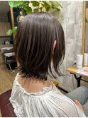 グレージュハイライト