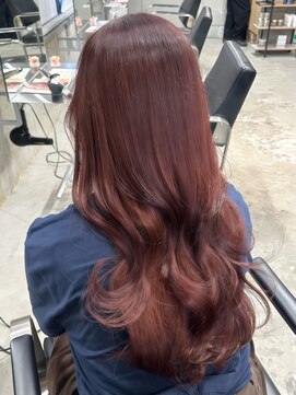 ラック(LUCK) 船橋/くすみベージュ/細めハイライト