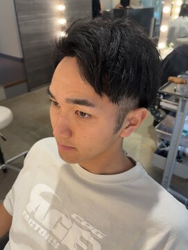 ボゥギャルソン(Beau Garcon) メンズカット／アップバング