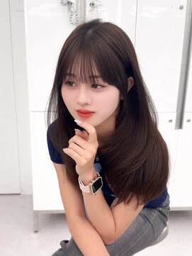 アマトウキョウスマートサロン(AMA TOKYO×Smart Salon) くびれレイヤー/顔まわりカット/レイヤーカット/小顔ヘア