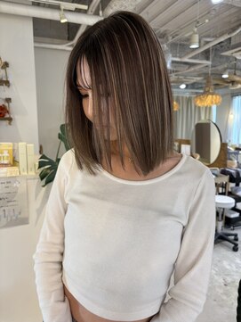 ココルアナ(coco luana) ハイライト/海外風/ケアブリーチ/髪質改善/ダブルカラー/学割