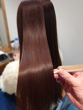 セレスト 京都四条烏丸店(CELESTE) 髪質改善イノアリンクレブリン酸トリートメントロングヘアー