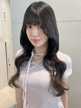 トリッカ シブヤ(TRICCA SHIBUYA) 韓国ヘア/ロングレイヤー/前髪/顔周り小顔カット/髪質改善/艶髪