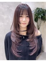 ロンドアヴァントゥス 池袋(Lond aventus)&nbsp;韓国レイヤー/韓国風/ボブ/髪質改善/黒髪/ブリーチなし〔池袋〕