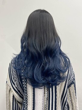 シエスタ バイ アンブルリュクス(siesta by amble luxe) グラデーションカラーブルー