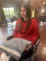 ソール ヘアーメイク(So ALL Hair Make)&nbsp;オリーブカラー×レイヤー