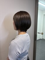 ジャストビューティ ルフレ 金沢八景店(Just Beauty Rufure)&nbsp;白髪ぼかし/ショート/ショートボブ/ブライトニングカラー