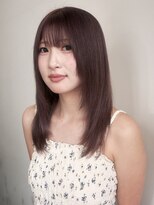 ヘアークラフト(Hair Craft)&nbsp;ツヤ感ラベンダーブラウン／フェイスレイヤー