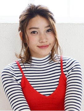 アース 武蔵境店(HAIR & MAKE EARTH) ＜3分アレンジ＞大人可愛いハーフアップスタイル【EARTH武蔵境】