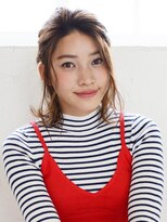 アース 武蔵境店(HAIR & MAKE EARTH) <3分アレンジ>大人可愛いハーフアップスタイル【EARTH武蔵境】