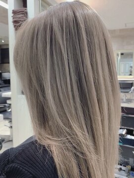 グロウ 上野御徒町(grow) 大人かわいい/ココアブラウン/フリンジウェーブ[上野/御徒町］