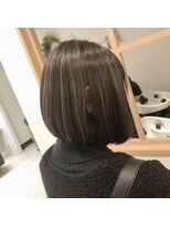 マリーナヘアー(marina hair) 【marina】グレージュ　コントラストハイライト