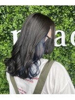 ヘアーアンドメイク ピース(HAIR&MAKE peace) ブルーインナーカラー