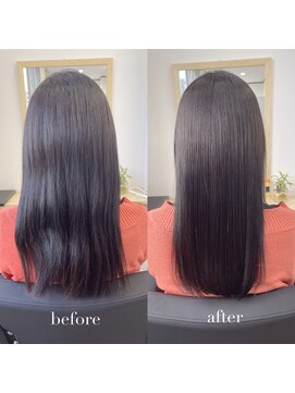 リアン 四条大宮店(Lien) 『髪質改善』ストレートエステ（縮毛矯正）（リタッチ可）