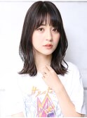 大人可愛い20代30代40代小顔 こなれミディ E10
