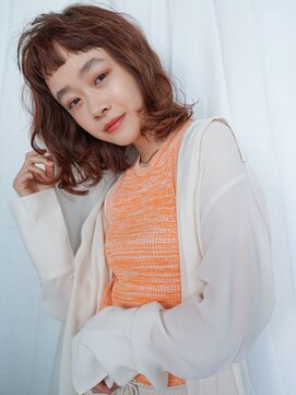 カンナ(Canna) ベビーバング/ボブ/ピンクベージュ/髪質改善/TOKIO/20代30代