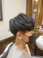 ヒロギンザバーバーショップ 神楽坂店(HIRO GINZA BARBER SHOP)&nbsp;癖毛束感スタイル