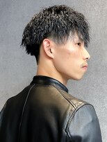 フジヤマバーバーショップ アジト(FUJIYAMA BARBER SHOP ajito)&nbsp;ツイストスパイラルパーマツイスパ【田中美旺】b1104