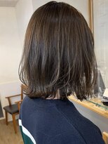 ネオリーブ クーロ(Neolive curro)&nbsp;軽めベルボブ×大人ダークブルーグレージュ