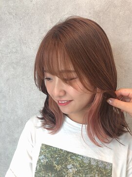 ジーナ セントラル銀座(Zina) ピンクベージュ*イヤリングカラー*ハイライト【ZinaCENTRAL】