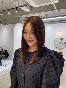 ウッド(uood) 【uood】顔まわりカットと髪質改善トリートメント