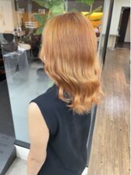 ディア(.eer) ブリーチカラー/夏おすすめカラー/オレンジカラー