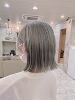 シャンティ 平岸店(Shanti)&nbsp;○ハイトーン/ホワイトグレー/ハネボブ○ 菅野裕太