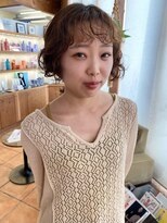 ラパンセベージュ(LA PENSEE BEIGE) LA PENSEE / beige 田川 / ミニボブパーマ◎