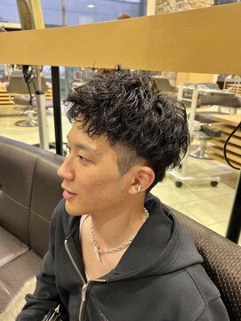 ゼスト 吉祥寺店(ZEST) スパイキーショート/短髪/ピンパーマ/吉祥寺【鈴木楓竜】