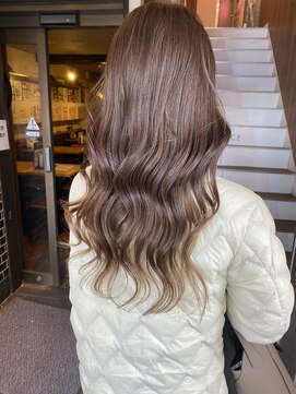 アヴァンス 天王寺店(AVANCE.) 透明感カラー×ピンクベージュ