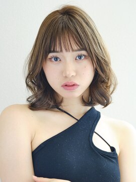 ミンクス渋谷スマートサロン(MINX shibuya smart salon) 似合わせ イメチェンヘアスタイル ハッシュカット フルバング