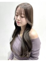 ワン バイ ジエクト(One by The Ect)&nbsp;レイヤーロング似合わせカットフルバングエアリーロング