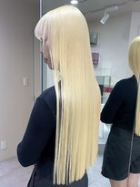 ベレーザ 渋谷(BELEZA)&nbsp;6980韓国ブロンドハイライトグラデーション艶髪ハイトーンカラー