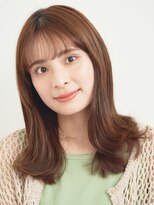 ルクスドレ 新宿(Luxe doree') ★ぱっつんボブ/顔まわり/菱形ボブ/ココアベージュ[新宿]