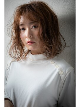 カバーヘア 上尾西口店(COVER HAIR) 透明感カラー乾かすだけ大人可愛いこなれボブv上尾20代30代40代