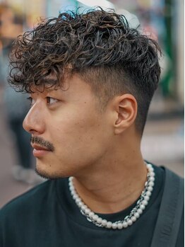ヒロギンザ 八重洲店(HIRO GINZA)の写真/【流行と似合わせ】流行りのパーマで毎朝のへアセットが格段の仕上がりに[理容室]