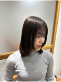 韓国風レイヤー ミディアムヘア