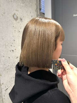 アース 高円寺店(HAIR & MAKE EARTH) オリーブベージュ♪  【@mppp_32485】