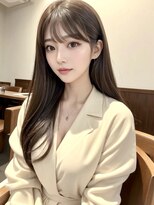 ラベスト キョウト(LOVEST)&nbsp;【TONO  STYLE 290】☆韓国風2wayバング×透け感ロング☆