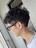 【男性人気メニューNo.2】メンズカット＋メンズパーマ＋眉カット