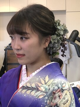 シバヘアー(shiba hair) 成人式　ヘアセット　着付け