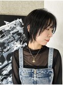 イメチェン　レイヤーショートウルフ