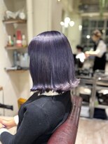 シェリー(cherie)&nbsp;外ハネ×パープル