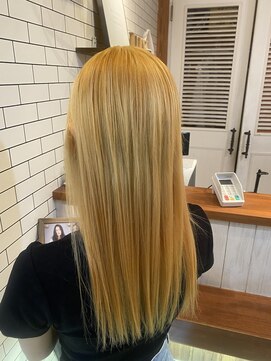 オーブ ヘアー リリー 博多2号店(AUBE HAIR lily) ブロンド