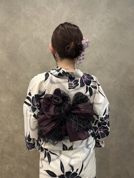 ビーハイブ ギフト(BeeHIVE GIFT) 浴衣着付＋ヘアアレンジ